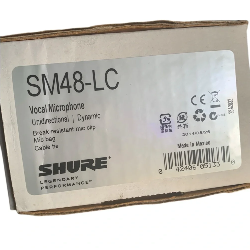 Shure SM48 Handheld Microphone - Black and Silver - Picture 2 of 8